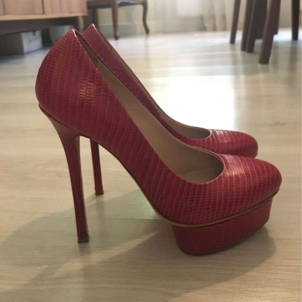 Lezilla Heels - Pink - EUR 37 US 6.5 Made in Italy